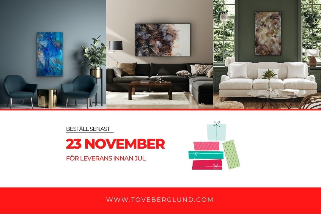 Beställ senast 20221123 för leverans innan jul! Tove Berglund Art